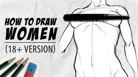 how to draw naked|Nude woman drawing